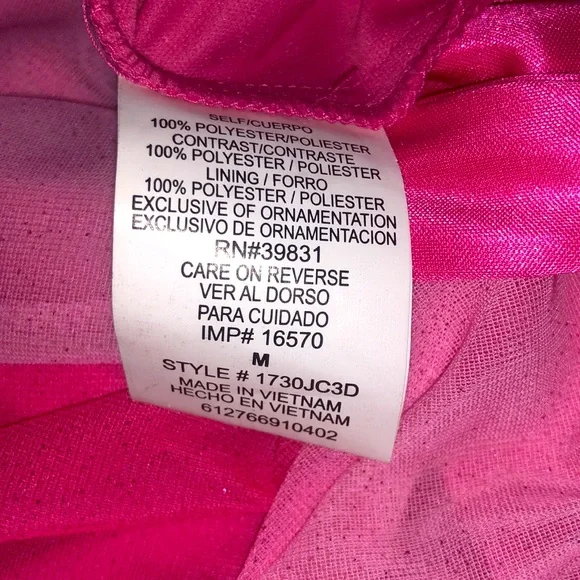 Sparkly pink My Michelle midi dress - Picture 4 of 5